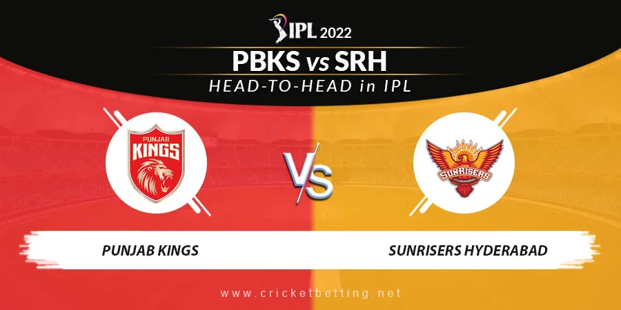 PBKS vs SRH Head To Head Record - IPL 2022