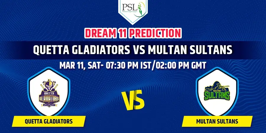 QUE vs MUL Dream11 Team Prediction PSL 2023