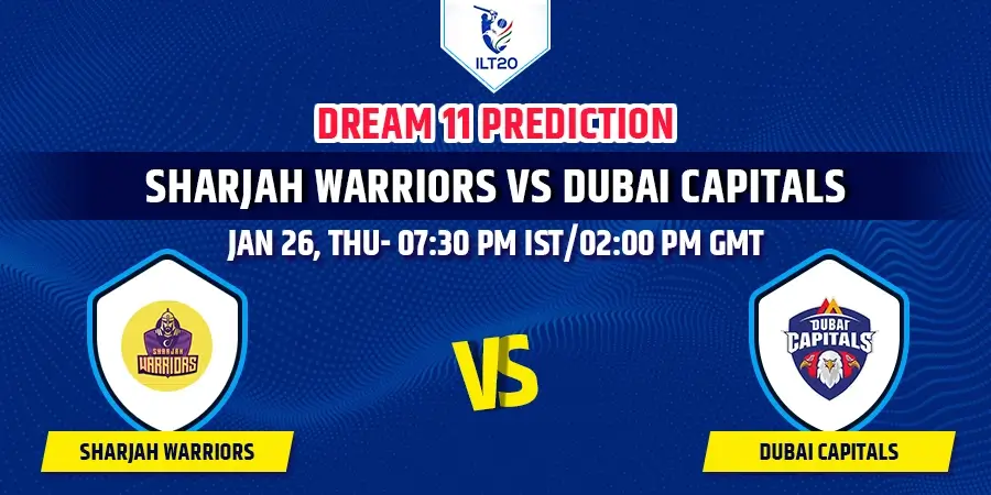 SJH vs DUB Dream11 Team Prediction ILT20 2023