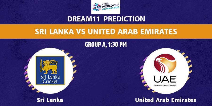 Sri Lanka vs UAE Dream11 Team Prediction T20 World Cup 2022